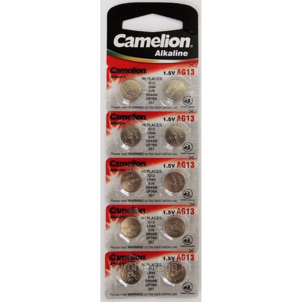 CAMELION AG 13 (357A) LR44 (10) (100)