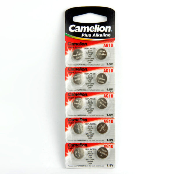 CAMELION AG 10 (389А) LR1130 (10) (100)