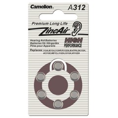 CAMELION ZA312-6BL 1.4V 170mAh