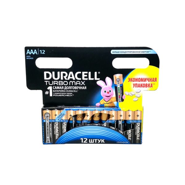 DURACELL LR 03-12BL TURBO MAX