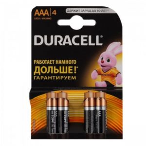 DURACELL LR 03-4 BL NEW